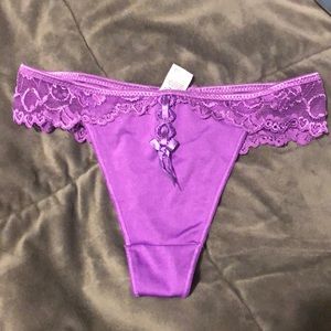 Purple Thong
